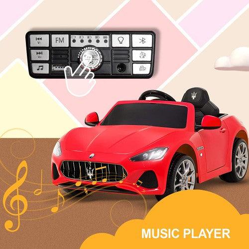 Uenjoy Maserati GranCabrio 12V Electric Kids Ride On Car - Toytexx Uenjoy Maserati GranCabrio 12V Electric Kids Ride On Car - Toytexx